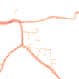 Daytime road noise heatmap for CM15 0PE