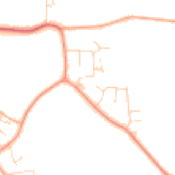 Daytime road noise heatmap for CM15 0PH