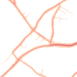 Daytime road noise heatmap for CM15 0PZ