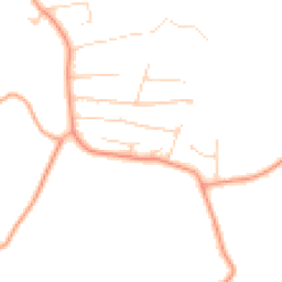 Daytime road noise heatmap for CM15 0QR