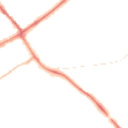 Night-time road noise heatmap for CM15 8EB