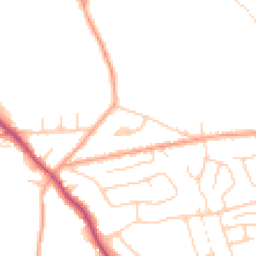 Daytime road noise heatmap for CM15 9RJ