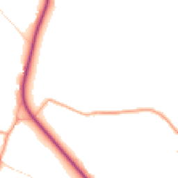 Daytime road noise heatmap for CM15 9SR