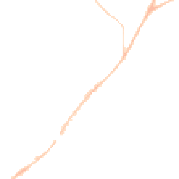 Night-time road noise heatmap for CM16 4DA