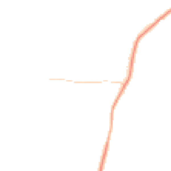 Daytime road noise heatmap for CM16 6AX