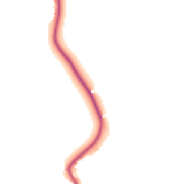 Daytime road noise heatmap for CM16 6PY
