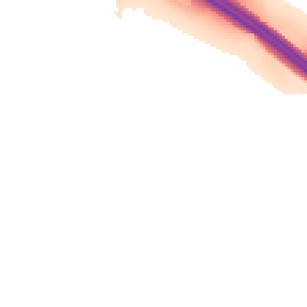Night-time road noise heatmap for CM16 7NZ