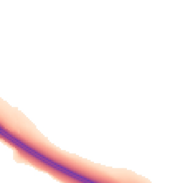 Night-time road noise heatmap for CM16 7QQ