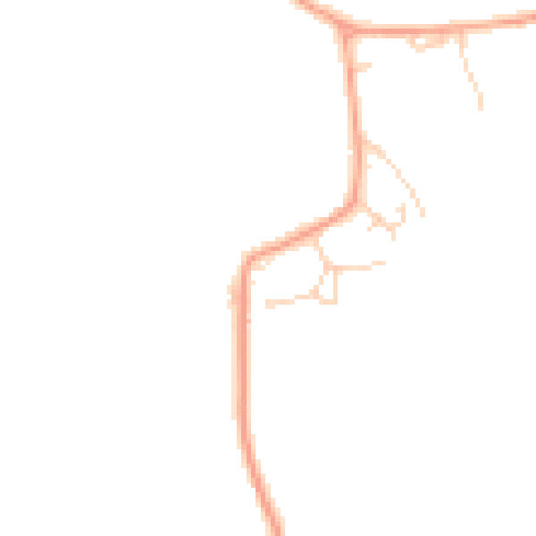 Daytime road noise heatmap for CM22 6AD