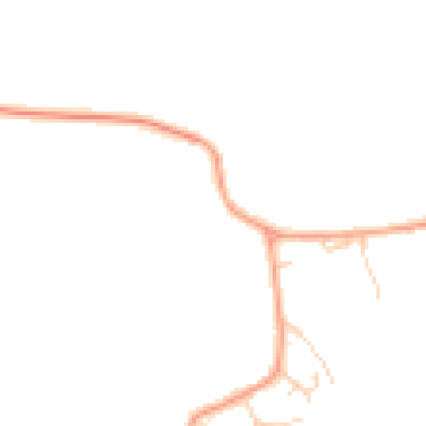 Daytime road noise heatmap for CM22 6AN