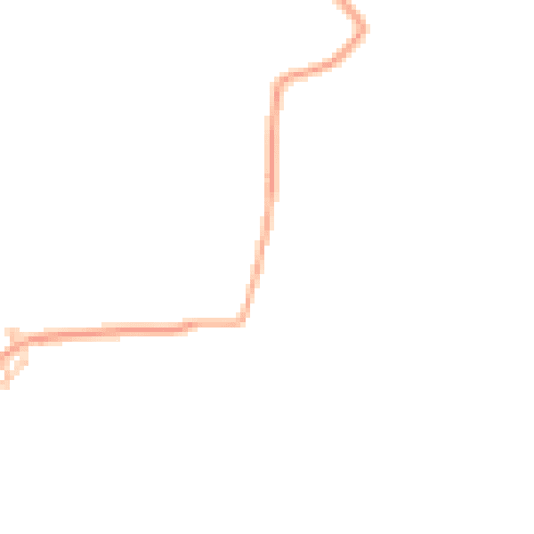 Daytime road noise heatmap for CM22 6BQ