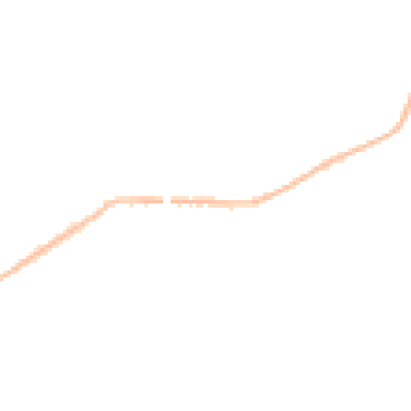 Night-time road noise heatmap for CM22 6DD