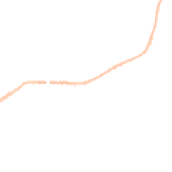 Night-time road noise heatmap for CM22 6DG