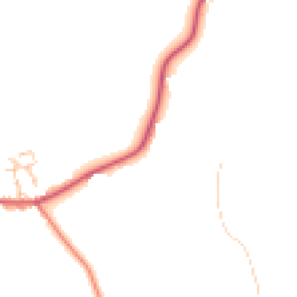 Daytime road noise heatmap for CM22 6DH