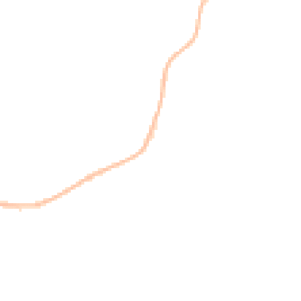 Night-time road noise heatmap for CM22 6DH