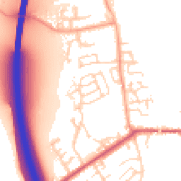 Daytime road noise heatmap for CM22 6GY