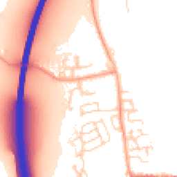 Daytime road noise heatmap for CM22 6HD