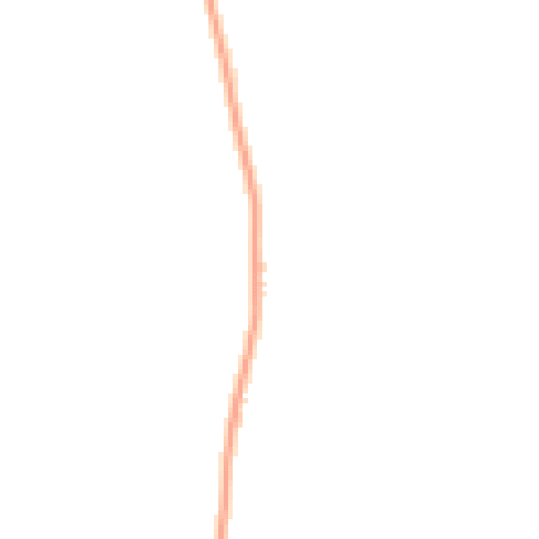 Night-time road noise heatmap for CM22 6HR