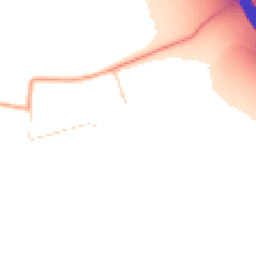 Daytime road noise heatmap for CM22 6JB