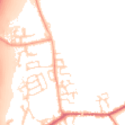 Daytime road noise heatmap for CM22 6LD