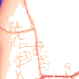 Daytime road noise heatmap for CM22 6LQ