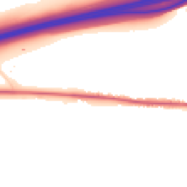 Daytime road noise heatmap for CM22 6LY
