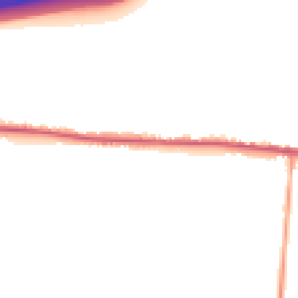 Daytime road noise heatmap for CM22 6QB