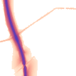 Night-time road noise heatmap for CM22 6UF