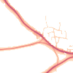 Daytime road noise heatmap for CM22 7EZ