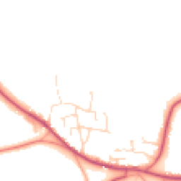Daytime road noise heatmap for CM22 7FB