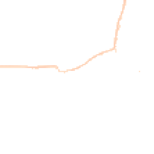 Night-time road noise heatmap for CM22 7FH