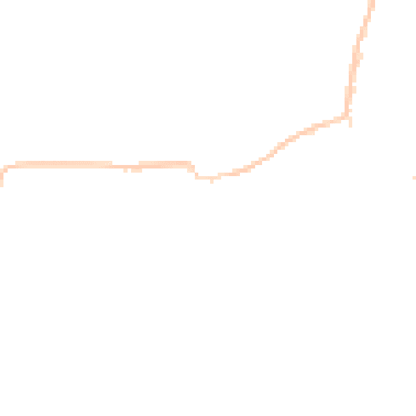Night-time road noise heatmap for CM22 7HL