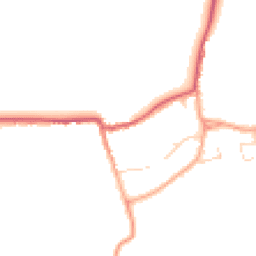 Daytime road noise heatmap for CM22 7HQ