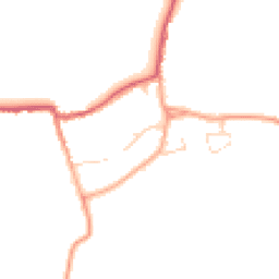 Daytime road noise heatmap for CM22 7JB