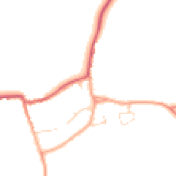 Daytime road noise heatmap for CM22 7JD