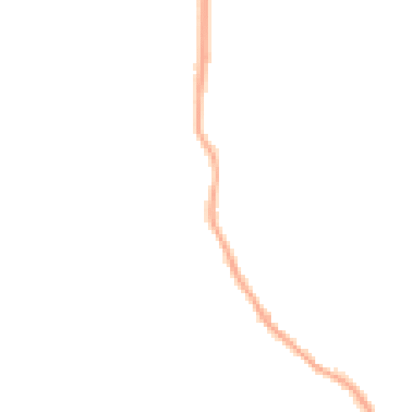Night-time road noise heatmap for CM22 7PT