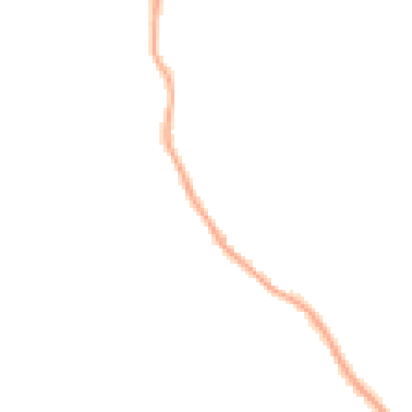 Night-time road noise heatmap for CM22 7PX