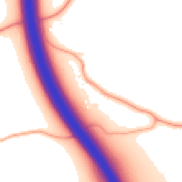 Daytime road noise heatmap for CM22 7QF