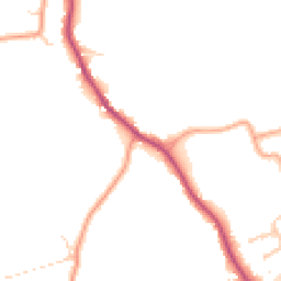 Daytime road noise heatmap for CM22 7QP