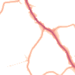 Daytime road noise heatmap for CM22 7QR