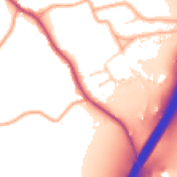 Daytime road noise heatmap for CM22 7QZ