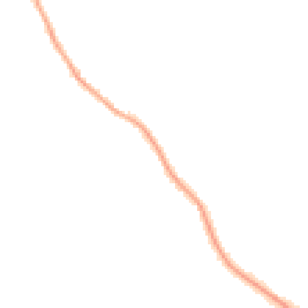 Night-time road noise heatmap for CM22 7RD