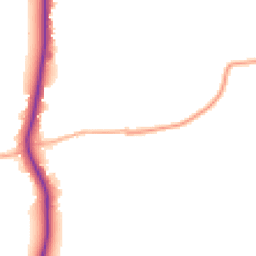 Daytime road noise heatmap for CM22 7SG