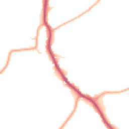 Daytime road noise heatmap for CM22 7XA