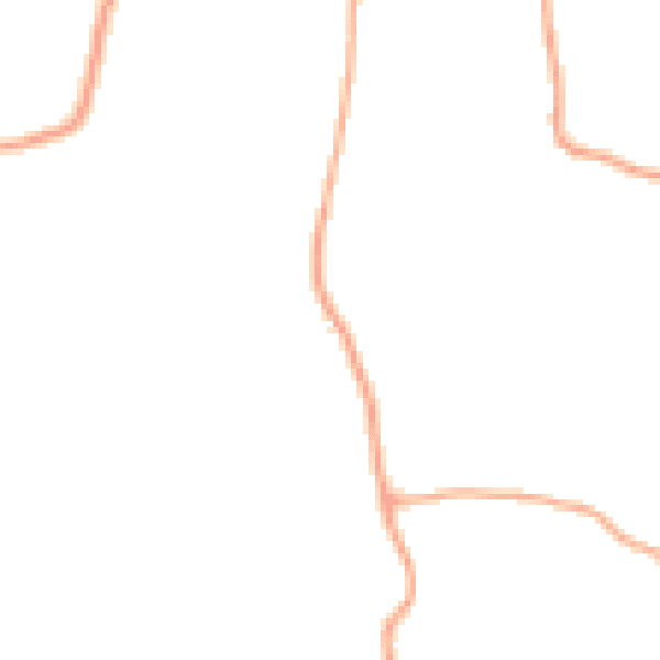 Daytime road noise heatmap for CM9 8LX