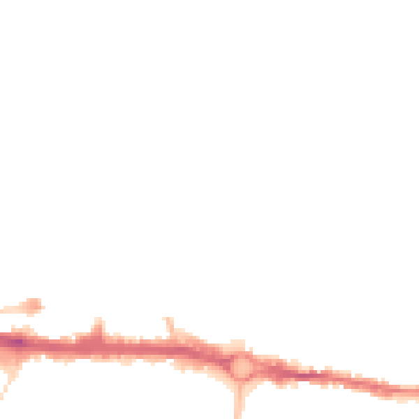 Night-time road noise heatmap for CO1 1BE