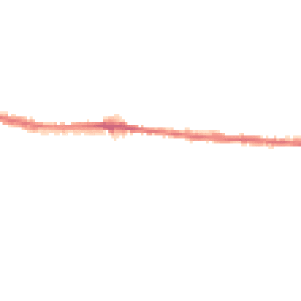 Night-time road noise heatmap for CO1 2DU