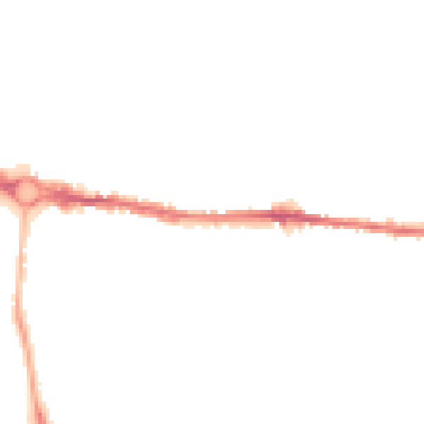 Night-time road noise heatmap for CO1 2LQ