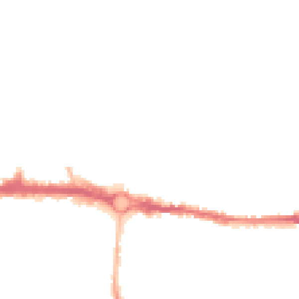 Night-time road noise heatmap for CO1 2PY