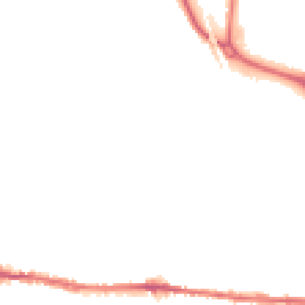 Night-time road noise heatmap for CO1 2UG